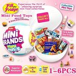 Mini Brands by ZURU Fill the Fridge Assortment Collectible Surprise Toys
