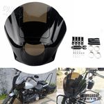 Quarter Fairing Windshield Kit For Harley Sportster Dyna Softail Street Bob