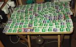 100 grms GB Kiloware (Most Recent Bar Coded Security Stamps) 1st and 2nd class