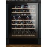 Cata UBBKWC60F - Black 51 Bottle Wine Cooler - Dual Zone - 60cm - EX-Display