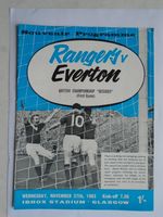 Rangers v Everton 1963 British Championship