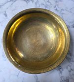 Vintage Chinese Export Etched Brass Dragon Bowl (c. 1930s-1950s) – 25cm
