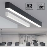 4/5/6/8FT 3CCT Pendant LED Linear Light Dimmable Linkable Modern Office Lighting