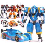 New Galaxy Tobot V Detectives Transforming Figure - Robot Toy Car Truck for Boys