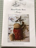 Stacy Nash Designs Animal Trackers Series Paisley Cross-Stitch Pattern 36ct
