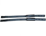 Dressage Stirrup Leathers - Non-Stretch T Bar Webbers - S-25”/M-28”/L-32” - Blac