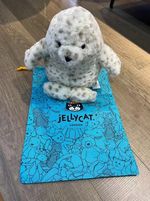 Jellycat Galumphous Seal Plush Stuffed Tags+dust Bag UK