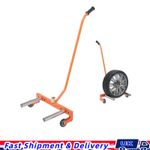 158kg Heavy Duty Tyre Wheel Dolly Adjustable Steel Tyre Lifter