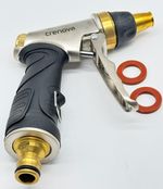 Heavy Duty Metal Hose Pipe Spray gun High Pressure Hose Nozzle 100% Full Brass