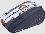 Babolat Pure Wimbledon Tennis Bag White Grey 225 - 12 racket bag