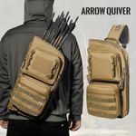 Foldable Multifunctional Archery Back Arrow Quiver Compact Hip Arrows Bag
