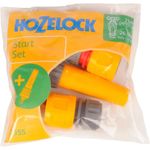 Hozelock 2355 Nozzle Spray Set With Tap Connector, Waterstop & Hose End Connecto