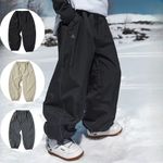 Unisex Board Ski Snowboard Pants Outerwear Loose Fit Waterproof Casual Baggy