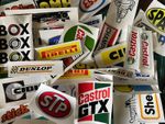 Sticker Bomb Selection with these assorted 25 Motorsport stickers
