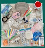 DEFINITIVE Whelping Kit dog welping box puppy ID bands, DIGITAL SCALES