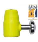 Mammoth Motorcycle Sold Secure MDX-12 Disc Lock 16mm Pin GOLD Approved Bike Lock