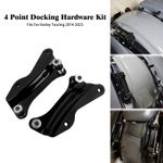 4 Point Docking Hardware Kit For Harley Touring Street Glide Road King 2014-2025