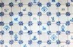 Antique Dutch Delft Tile Panel - 54 Handmade & Hand Painted Tiles 69cm x 46cm