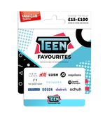 One4all Teen Favourites Physical Gift Card - UK Delivery - £30 
