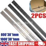 2x 1000/800*38*1mm Continuous and Piano Hinge Stainless Steel Continuous Hinge