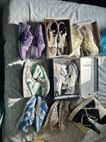 Nike Trainers/Shoes Job Lot 7 Pairs Assorted Colours, Some Boxed