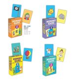 Children's Card Game x 2 packs - Snap & Pairs Memory Matching Cards