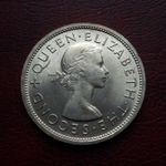 Southern Rhodesia 1953 silver crown