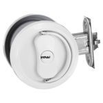 Stainless Steel Deadbolt Lock, Single Dead Bolt Locks, White