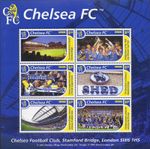CHELSEA Football Club  (Stamford Bridge) MNH 6v-Stamp Sheet (2002 Grenada)