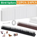 5/10M Bird Spike For Pigeon Deterrent Fences Wall Window Ledge Cat Anti Climb