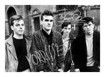 THE SMITHS AUTOGRAPHED SIGNED A4 POSTER PHOTO PRINT