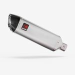 Lextek Stainless Steel VP1 Exhaust Silencer Matt 300mm with Carbon Tip 51mm NEW
