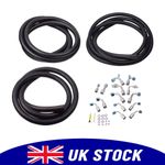 A/C Air Conditioning Ext Length Hoses  Fittings O-rings Kit Universal For A/C