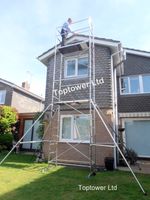 DIY Scaffold Tower Premium Aluminium Towers Work Up to 6.73m - Best Quality!