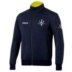 New! 2026 Sparco MASERATI CORSE Mens Sweathirt Full-Zip Genuine Official Jumper