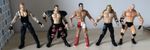 1999/2000 WWE Wrestling Figures Bundle x  5 Incl Jakks Pacific Titan Tron Live