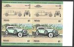 Nevis $3 Automobiles, Pierce Arrow, Vintage Cars, MNH Imperf Block #M2249