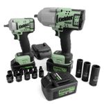 Kielder 3 18v Batttery Bundle Box: High Torque & Ultra Compact Impact Wrenches