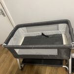 Baby Bedside Crib Sleeper Bassinet Safe Co-Sleeping Storage Bag Easy install UK