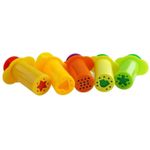 5pcs Kid Plasticine Squeeze Toy Playdough Set Dough Extruder Tool Random Color