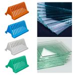 Microscope Slides Staining Rack Wear Resistant Sample Slide Storage Shelf
