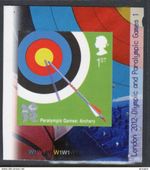Great Britain 2011 single booklet stamp to celebrate Olympic and Paralympic Game