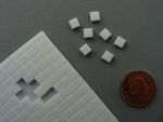 PACK OF 400 DOUBLE SIDED ADHESIVE FOAM PADS STICKY FIXERS FOR CARD CRAFT