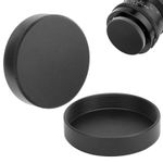 2Pcs Aluminum Alloy Camera Lens Rear Cap Cover Replacement For M42 Screw Lens