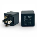 12V Relay 5 PIN Automotive 40AMP 40a Changeover RY24 Resistor across the Coil