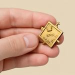 1960s Ethiopian Haile Selassie Military Police Badge Imperial Era Pin