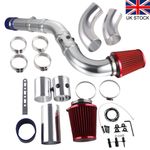 3" 76MM Universal Performance Cold Air Filter Feed Induction Intake Pipe Kit ·