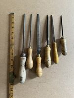 Assorted Vintage Small Hand Files For Woodworking
