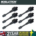 6 Pack of Mobiletron CN-32 Ignition Coil for Nissan 350 Z 350Z