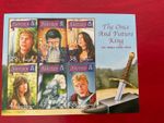 QE II STAMPS, ALDERNEY, THE ONE AND FUTURE KING M/S, FREE POSTAGE